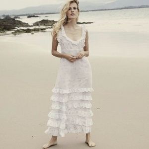 Doen Calla Dress Salt white Size S - NWT